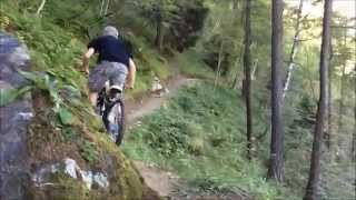 Bikebernina  MTB trail in Valmalenco [upl. by Akinehc]