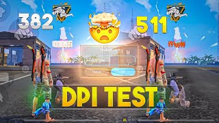 Redmi Note 9 Pro Max Dpi Test   382 To 511  🔥 With Handcam  Oneshot India [upl. by Caasi]