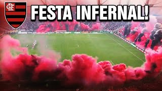 O INFERNO RUBRONEGRO Torcida do Flamengo dá show no Maracanã 130722 [upl. by Nyliuqcaj]