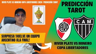 RIVER PLATE VS ATLÉTICO MINEIRO PREDICCIÓN¿QUE EQUIPO AVANZARA ALA FINAL ESTO DIJERON LAS CARTAS [upl. by Uhej]