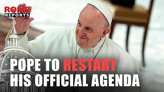 Pope to restart his official agenda after his “slower” July month [upl. by Amitaf]