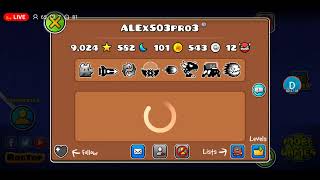 Building Dual Disarray Finale and Ill play a few level Geometry Dash [upl. by Nahum795]