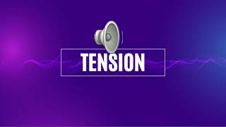 TENSION – EFECTO DE SONIDO  MIEDO  SUSPENSO  DRAMA  SONIDO USO LIBRE SIN COPYRIGHT [upl. by Leigh]