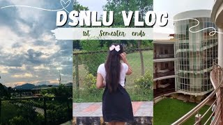 1st Semester ends at DSNLU I Tour and Life at National Law University Vizag I LAW SCHOOL VLOG 1 [upl. by O'Rourke]