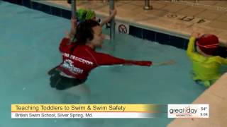 British Swim School featured on Great Day Washington [upl. by Maurene]