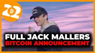 The Full Jack Mallers Announcement at the Bitcoin 2022 Conference [upl. by Noicpesnoc]