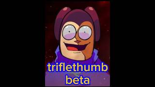 FNF TRIFLETHUMB BETA ANIMATION skoteencorefnf Inuel triflethumb beta fnf mod lyrics [upl. by Elda]