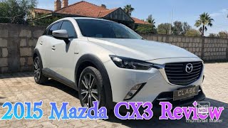 2015 Mazda CX3 Review looks good drives well but is pricey [upl. by Enitselec]