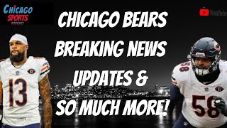 Chicago Bears Breaking Injury Updates amp So Much More [upl. by Vasiliki]