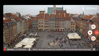 11102024WARSZAWA RYNEK STAREGO MIASTA KAMERA [upl. by Atreb357]