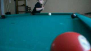 2 year old Pool prodigy Keith ODell Jr This time with a trick shot or two [upl. by Gaultiero]