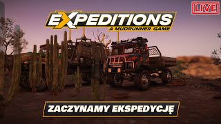 1 Expedition A MudRunner Game Live  Zaczynamy Ekspedycję [upl. by Marienthal550]