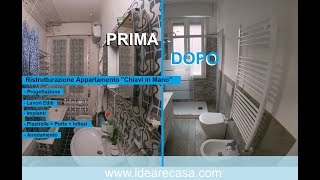 Ristrutturazione Appartamento Bologna  Progettazione Demolizione Impianti Porte Infissi Piastrelle [upl. by Xanthus775]