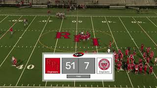 RPI Football vs WPI [upl. by Nohtan]