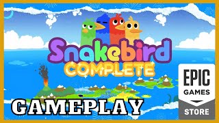 Snakebird Gameplay Walkthrough Epic Games 11th Mystery Game  2023 [upl. by Ayaros59]