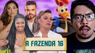 QUEM SÃO OS INTEGRANTES DA FAZENDA 16 [upl. by Noraha]