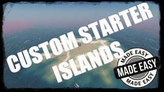 CUSTOM STARTER ISLANDS IN STRANDED DEEP  Everything YOU NEED TO KNOW [upl. by Pavia79]