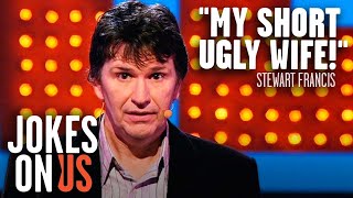 Stewart Francis BEST One Liners  Comedy Roadshow  Jokes On Us [upl. by Learrsi956]