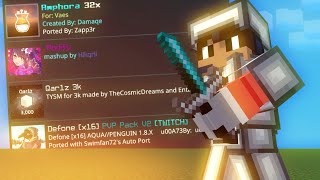 My favourite PVP texture packs mcpe [upl. by Etsyrk]