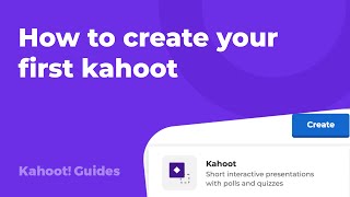 How to create your first kahoot [upl. by Aylmar]