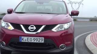 New Nissan Qashqai Tekna Red Review  AutoMotoTV Deutsch [upl. by Gault]