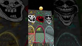 Portals Leading vs Scary Emoji Reaction shorts minecraft meme [upl. by Annehs611]