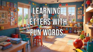 Learning Letters with Fun Words [upl. by Farleigh]