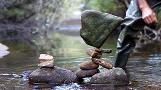 Demostracion Piedras en Equilibrio stone balance Pedro Durán [upl. by Yleen939]