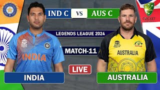 INDIA vs AUSTRALIA 11th T20 MATCH LIVE COMMENTARY  IND vs AUS LIVE  WORLD CHAMPIONS OF LEGENDS [upl. by Anauqaj216]