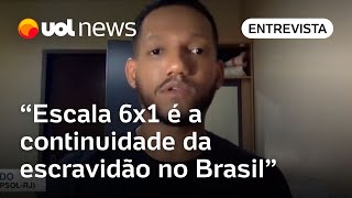 Rick Azevedo critica PT por falta de adesão à PEC que pede o fim da escala 6x1 O que tá faltando [upl. by Queri]