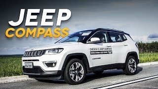 Avaliação com o Jeep Compass Limited 20 Tigershark 2017 [upl. by Alger]