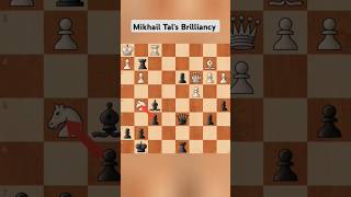 Mikhail Tals Brilliancy chess mikhailtal [upl. by Friedberg]