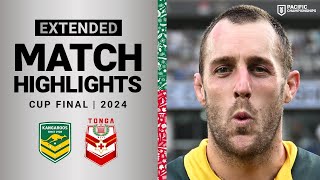 Pacific Championships 2024  Australia vs Tonga XIII  Extended Match Highlights [upl. by Imac]