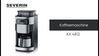 SEVERIN Kaffeemaschine KA 4812 [upl. by Nil]