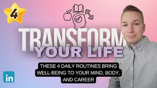 The Ultimate 4Habit Hack to Transform Your Life [upl. by Idelson]