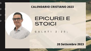 20 SETTEMBRE 2023 Calendario cristiano IL BUON SEME [upl. by Nylarahs]