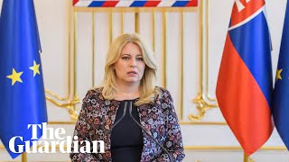 Slovakian president shocked at shooting of PM Robert Fico [upl. by Bianchi]