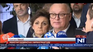 Mišljenje o izjavi ministra Gorana Vesića [upl. by Igiul272]