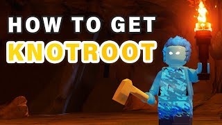 How to get Knotroot  Finding Caves ► LEGO Fortnite [upl. by Barrow905]