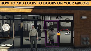 How to add locks to doors on your FiveM server  Fivem Server Pe lock kai set kare HINDI qbcore [upl. by Eibrab462]