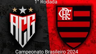 Previsão 1° Rodada do Campeonato Brasileiro Atlético Goianiense x Flamengo [upl. by Aseeral368]