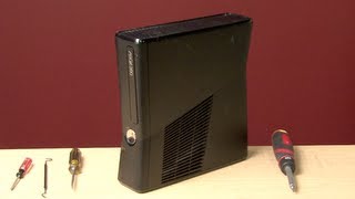 How to take apart and open Xbox 360 Slim [upl. by Yrrek984]