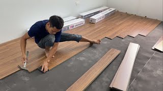 Techniques Construction Bedroom Floor With Wood amp How To Install Wooden Floors Step By Step [upl. by Smallman]