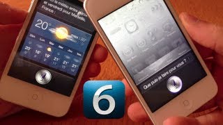 iOS 6  Installer Siri gratuitement et 100 fonctionnel iPhone 4 3GS et iPod touch 4G [upl. by Skurnik786]