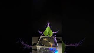 Tesla Coil Experiment teslacoil experiment lightning music shortvideo shorts viralvideo [upl. by Anaderol545]