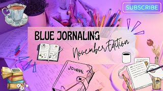 LIVE Blue Journaling With TZ Diamonds amp Journals [upl. by Etnovaj903]