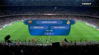 Supercoupe dEspagne Match Aller FC Barcelone 3 2 Real Madrid Canal 2012 08 24 00 42 [upl. by Etnasa940]