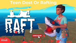 Funny Video In Raft Hindi Gameplay Multiplayer Trailer  Soon Full Episodes [upl. by Odom365]