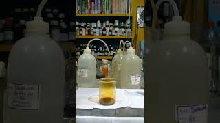 Chromyl Chloride test shorts subscribe viral [upl. by Aliwt]