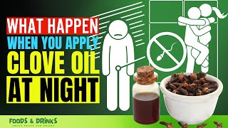 CLOVE OIL BENEFITS What Happens After Applying It At Night [upl. by Yennaiv]